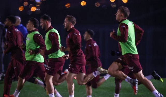 Trabzonspor’da Corendon Alanyaspor maçı hazırlıkları başladı