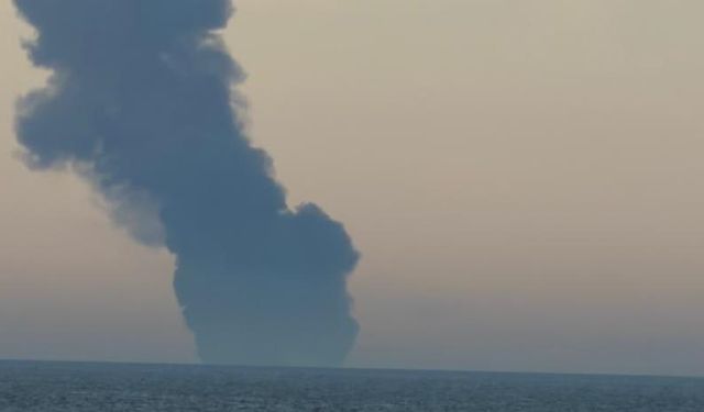 "KAIROS" isimli gemideki yangın tamamen söndürüldü