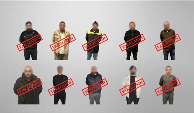 Kırmızı bülten ve ulusal seviyede aranan 10 suçlu Türkiye'ye getirildi