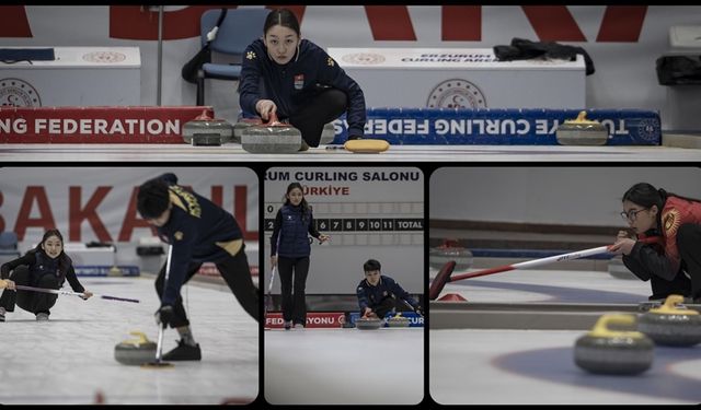Kırgızistan Curling Milli Takımı antrenöründen milli sporculara övgü