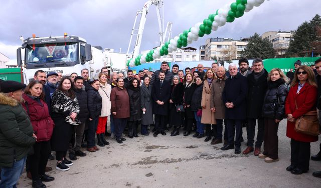 Çankaya'da yeni bir yaşam merkezinin temeli atıldı