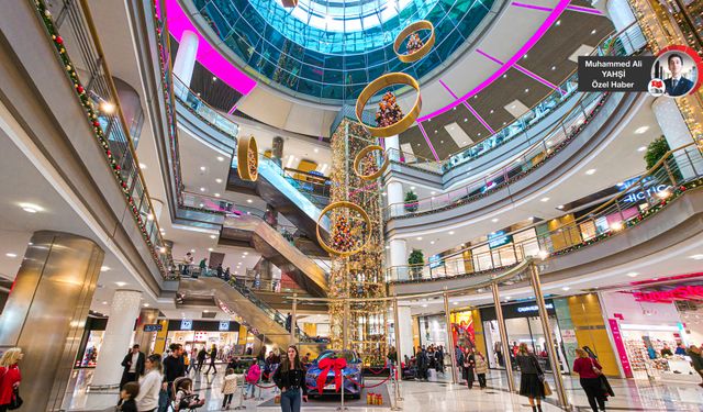 Başkentin AVM'leri yeni yıla hazır
