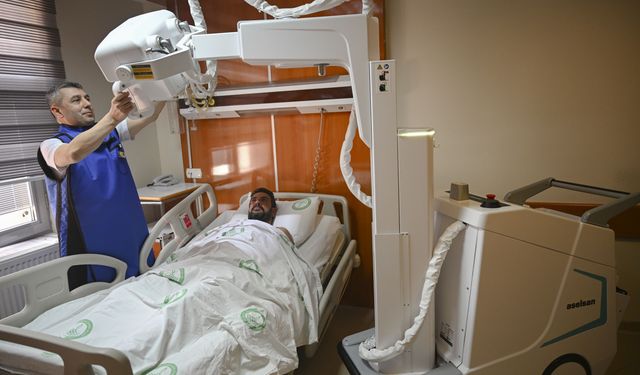 Yerli mobil röntgen cihazı Ankara'da hizmete sunuldu