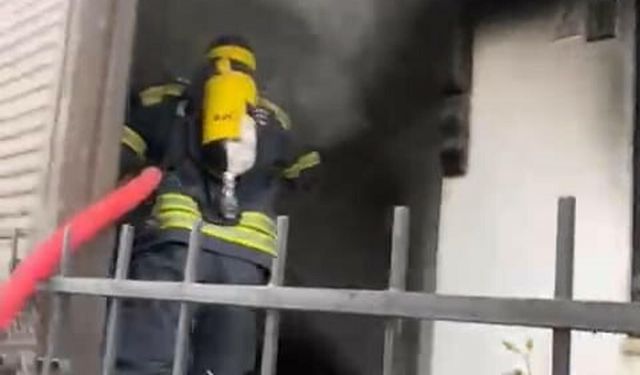 Ailesi ile tartışıp evi ateşe verdi