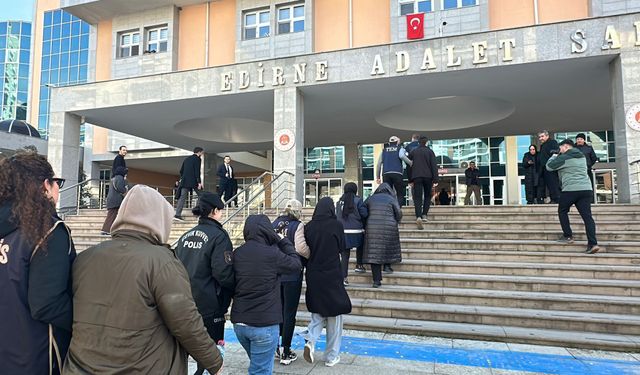 Edirne merkezli 5 ilde gerçekleşen FETÖ operasyonunda 6 tutuklama