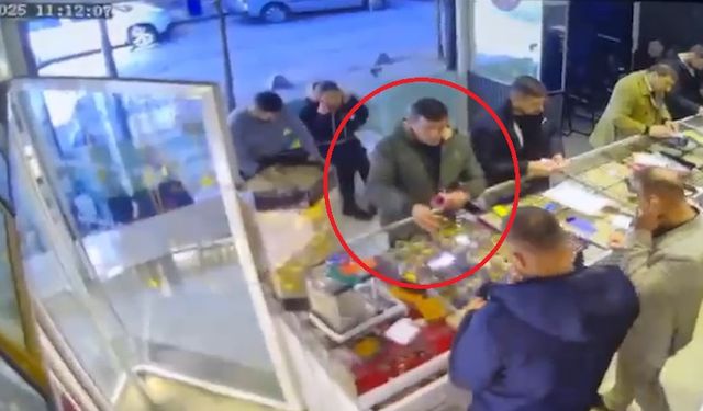 Gülhan'ın cinayet şüphelisinin kuyumcuya altınları satarken görüntüleri ortaya çıktı