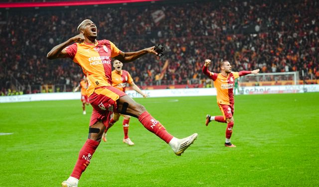 Galatasaray, Osimhen'in uzatmadaki röveşata golüyle Samsunspor'u 3-2 yendi