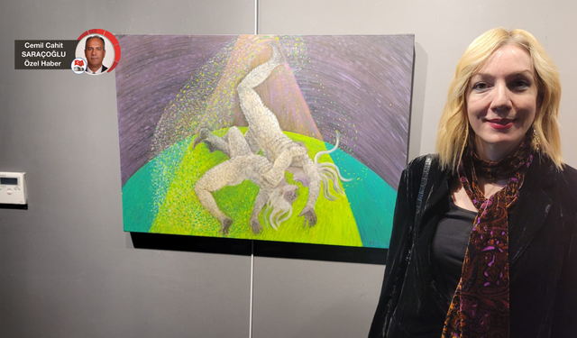 Ressam Ertung madencileri tüketen şeytanı anlattı