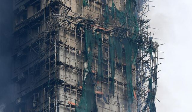 Hong Kong'da Tai Po yangınında hayatını kaybedenlerin sayısı 156’ya yükseldi