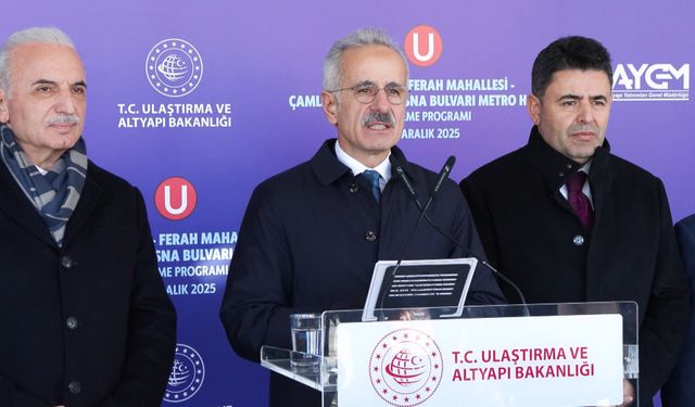 Bakan Uraloğlu: İstanbul'a 5 kilometre uzunluğunda yeni bir hat kazandıracağız