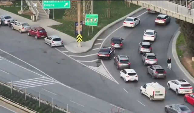 Beykoz'da dron destekli trafik denetimi: 32 sürücüye 69 bin lira ceza