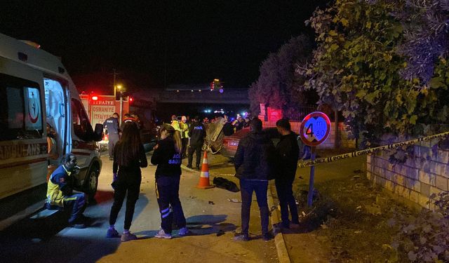 Osmaniye’de 3 aracın karıştığı zincirleme kazada 2 ölü, 7 yaralı