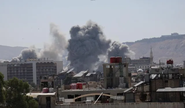 Suriye'nin başkenti Şam'da patlama