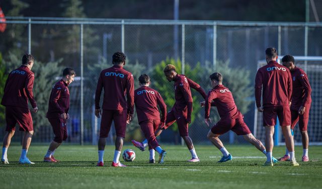 Trabzonspor’da Göztepe maçı hazırlıkları sürüyor