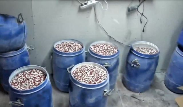 İstanbul ve İzmir'deki operasyonlarda yaklaşık 7 milyon uyuşturucu hap ele geçirildi