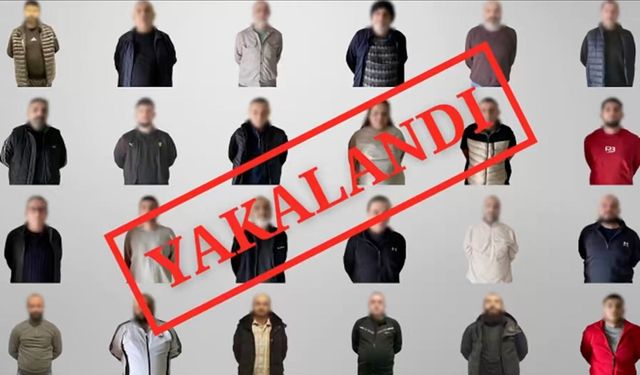 Kırmızı bültenle, difüzyon mesajıyla ve ulusal seviyede aranan 24 suçlu Türkiye'ye getirildi