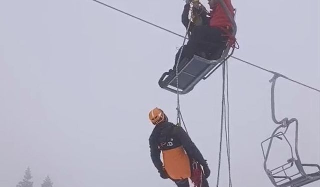 Uludağ’da gerçeğini aratmayan ‘kurtarma’ tatbikatı