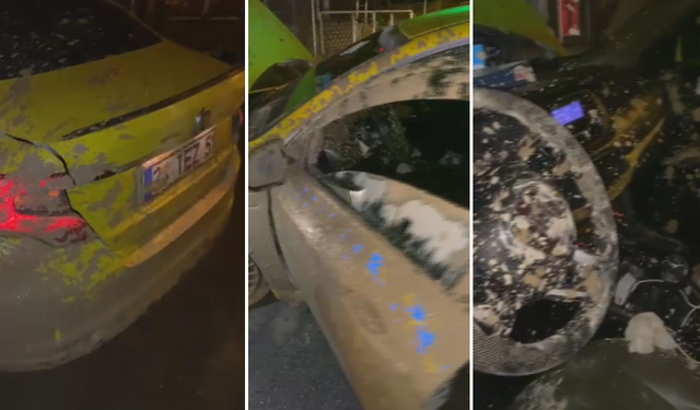 İstanbul Havalimanı'ndan taksiye binen yolcular şoförü darbedip kaçtı