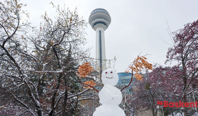 Cuma günü Ankara'ya karla karışık yağmur geliyor