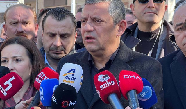 Özgür Özel: Kim Gazze için yürüyorsa izin versinler