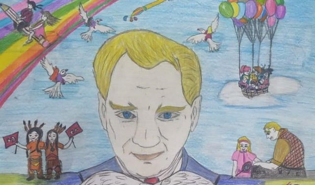 Öğrenciler, 23 Nisan’ı resim ve edebi eserlerle anlatacak