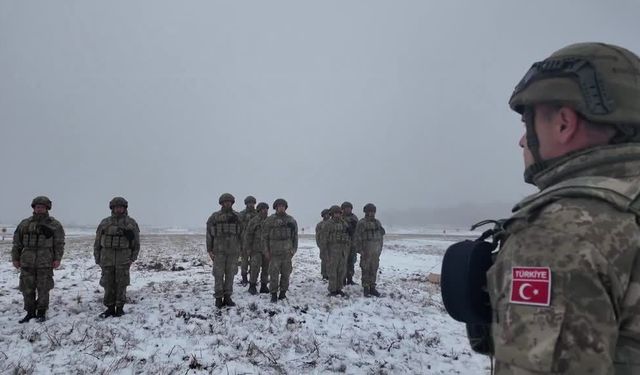 Steadfast Dart-26 Tatbikatı'nda TSK ile İspanya Silahlı Kuvvetleri havan atışı yaptı