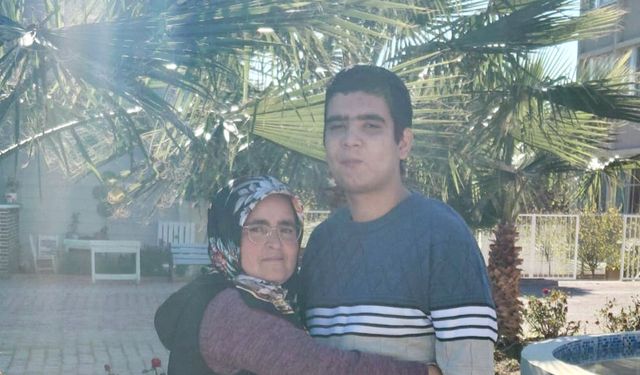 Bakımevindeki otizmli oğlu başka şehre nakledilmesin diye falezlere çıktı