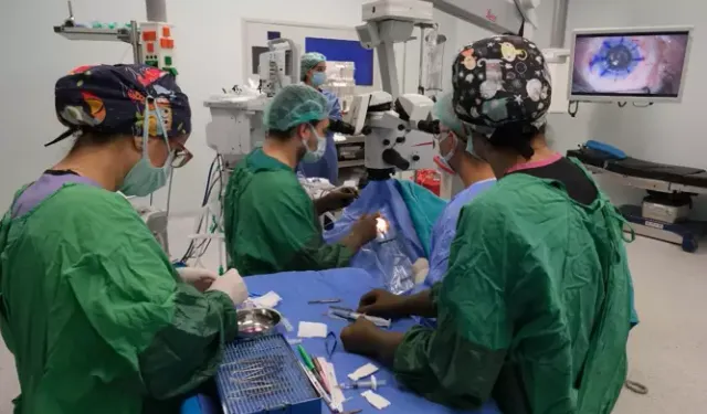 Mersin Şehir Hastanesi’nde ilk kornea nakli başarıyla gerçekleştirildi