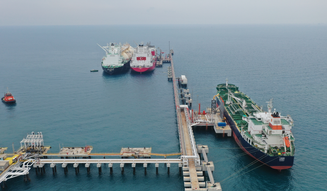 Dörtyol FSRU Terminali 8 yılda şebekeye 13,4 milyar metreküp gaz sağladı