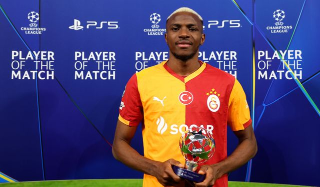 Osimhen, Şampiyonlar Ligi'nde haftanın oyuncusu ödülüne aday gösterildi