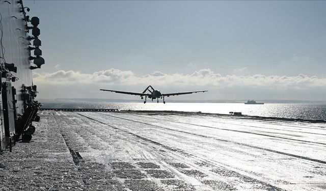 Bayraktar TB3 SİHA'dan NATO tatbikatında gövde gösterisi
