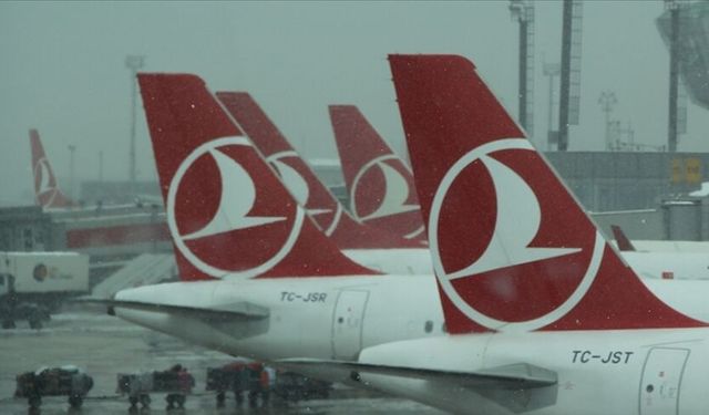 THY'nin New York uçuşlarına olumsuz hava engeli