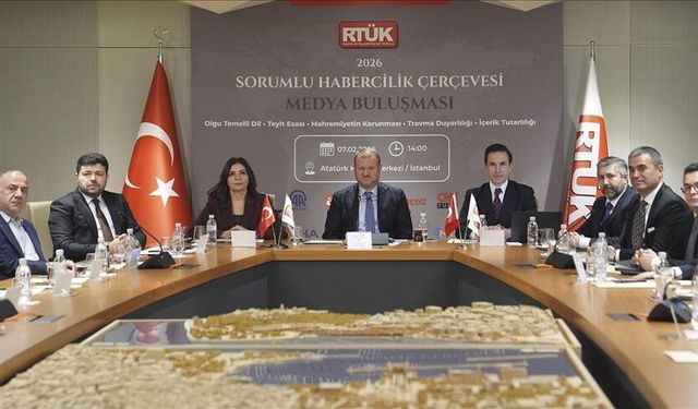 RTÜK'ün "Sorumlu Habercilik Rehberi" medya temsilcilerine tanıtıldı