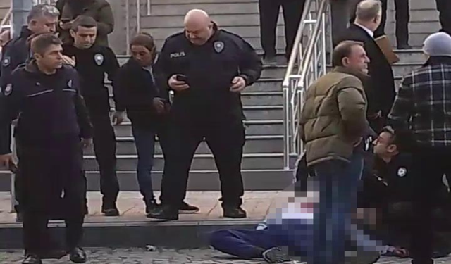 Duruşmada cinsel istismarla suçladığı kişiyi, adliye önünde öldürdü