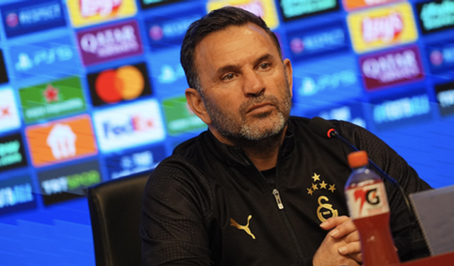 Okan Buruk: Tek hedefimiz ilk maçta kazanarak ikinci maç için önemli bir avantaj elde etmek