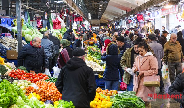 TÜİK: Enflasyon yıllık yüzde 31,53 arttı