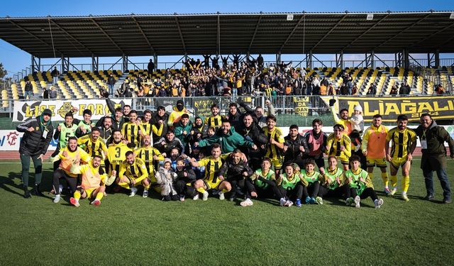 Aliağa FK'da son dakika sevinci
