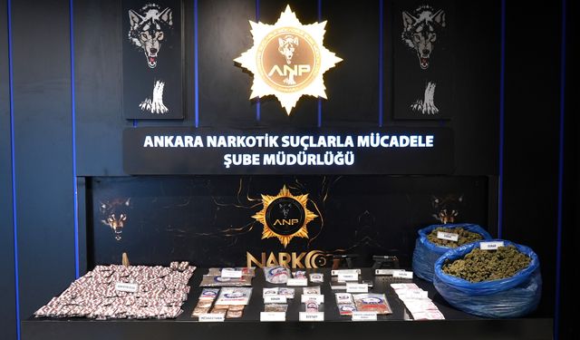 Ankara'da uyuşturucu operasyonu; 29 tutuklama