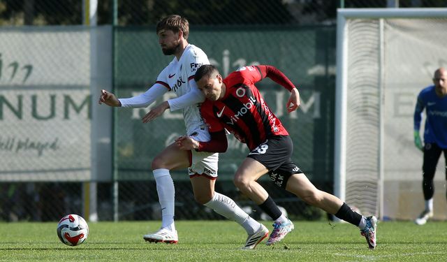 Gençlerbirliği, hazırlıklarını antrenman maçıyla sürdürdü