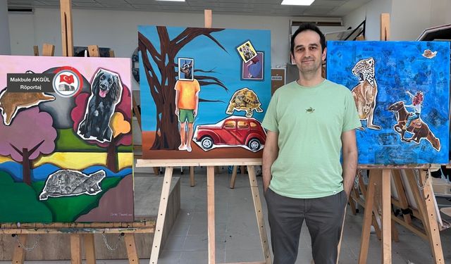 “Kurgulanmış gerçekliği sorguluyorum”