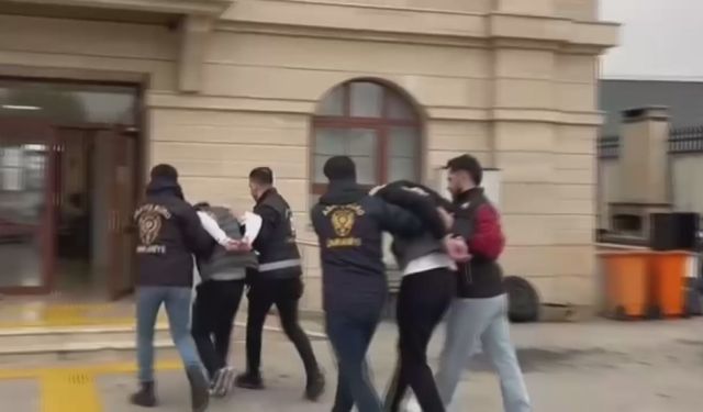 Tartıştığı kuryeyi darbedip, aracıyla ezen sürücü yakalandı