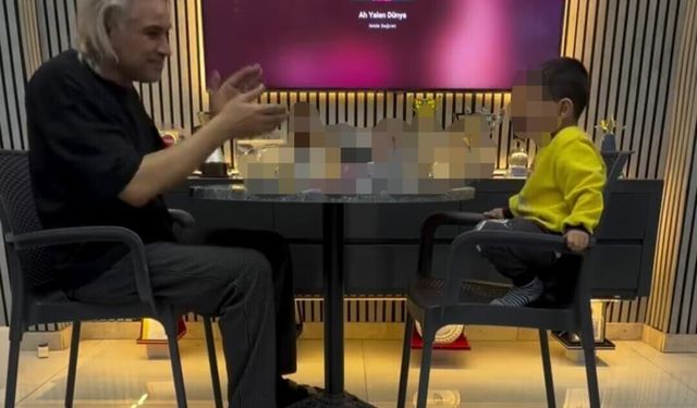 İzmir’de 3 yaşındaki çocuğunu alkol masasına oturtan baba gözaltına alındı