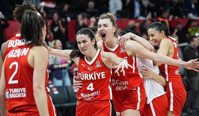 A Milli Kadın Basketbol Takımı, 2026 Dünya Kupası'na katılmayı garantiledi