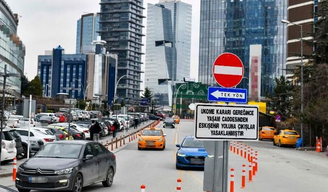 Armada AVM çevresinde “Tek Yön” uygulaması başladı