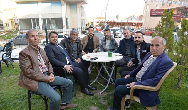 Kahramankazan’da Gönüller Sancak Çay Bahçesi’nde bir araya geldi