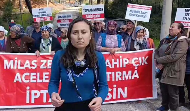 Milas’ta mahkeme heyetini tehdit ettiği öne sürülen kadın, tutuklandı