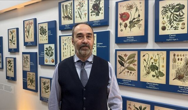 Erzurum'daki Biyoçeşitlilik Bilim Müzesi'nde tıbbi bitki ve kuş sergisi