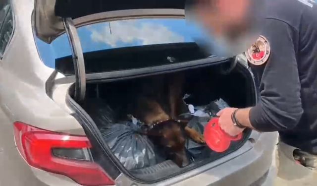 80 kilo uyuşturucu ele geçirildi; 3 tutuklama