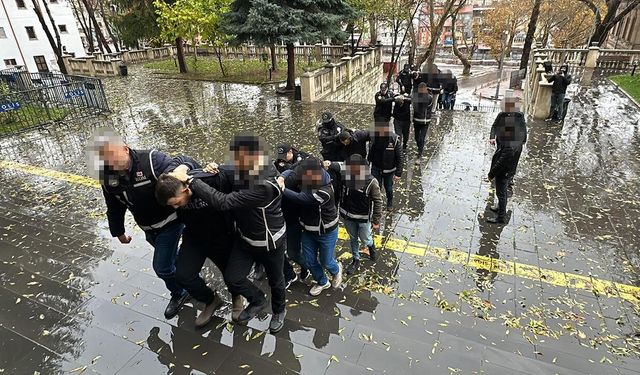 'Daltonlar' suç örgütünden mahkeme başkanına tehdit: 7 şüpheliye 9 yıla kadar hapis talebi