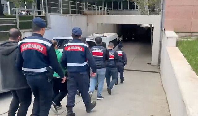 Organize suç örgütüne yönelik 11 ilde düzenlenen operasyonlarda 71 şüpheli tutuklandı